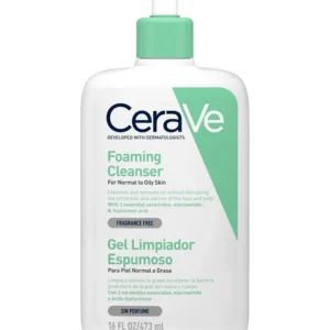 gel limpiador espumoso cerave