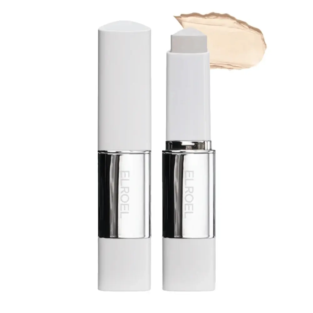 Base de maquillaje ELROEL Blanc Cover Cream Stick con brocha aplicadora