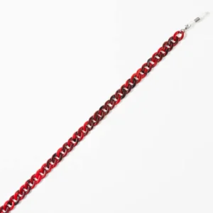 cadena para gafas Eslabón Talla M Roja