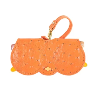 estuche para gafas naranja